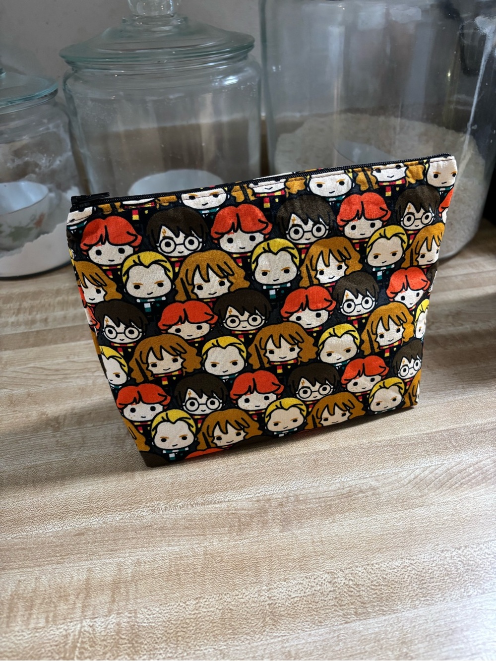 Cute handmade zipper pouch 👝